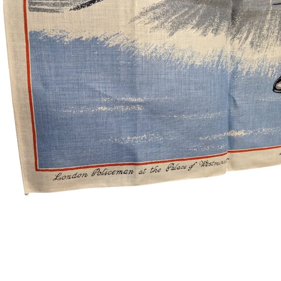 Vintage Pure Linen City of Westminster Made in Ireland London Policeman - Picture 2 of 3